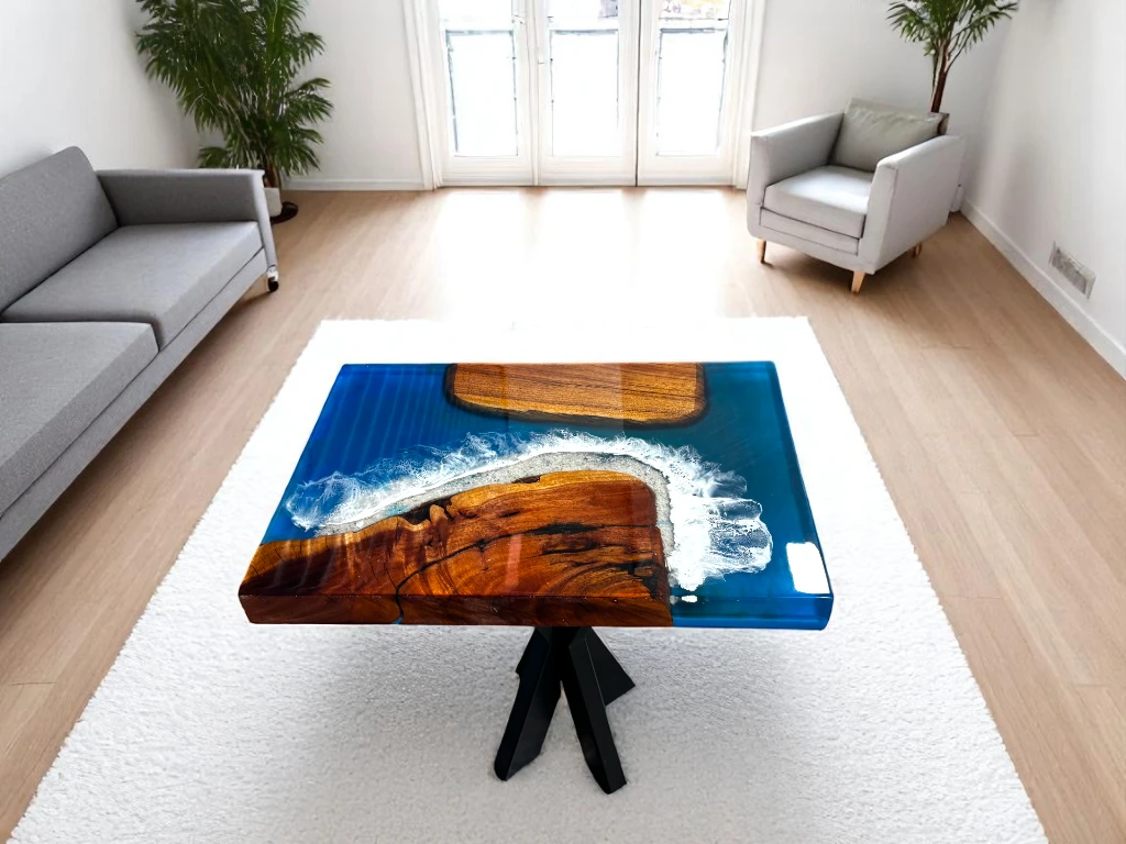  Best Wood Epoxy Resin Table Top - Custom Made Design
